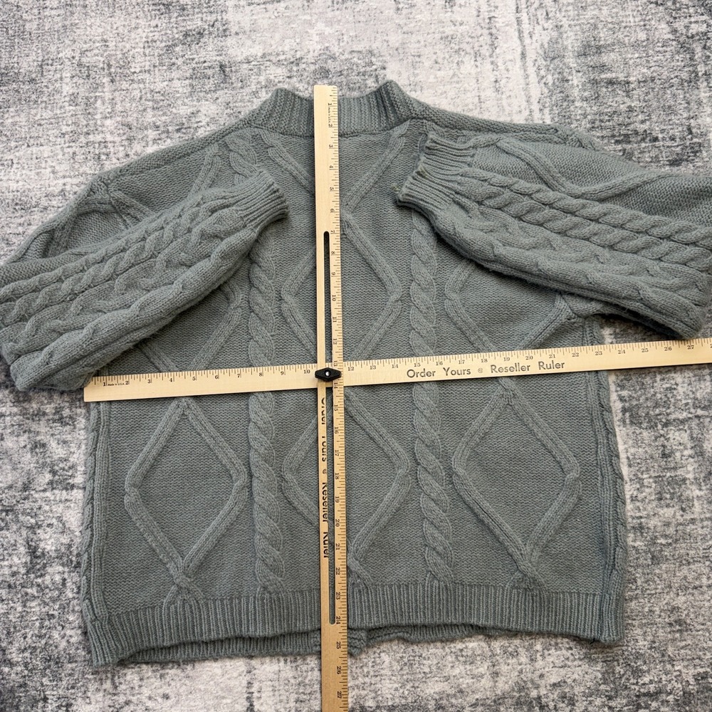 Taylor Swift The Tortured Poets Department Cardigan Sweater XS/Small Cable Knit - Picture 11 of 12
